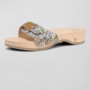 Veronica Beard x Dr Scholl's Original Floral Buckle Clog